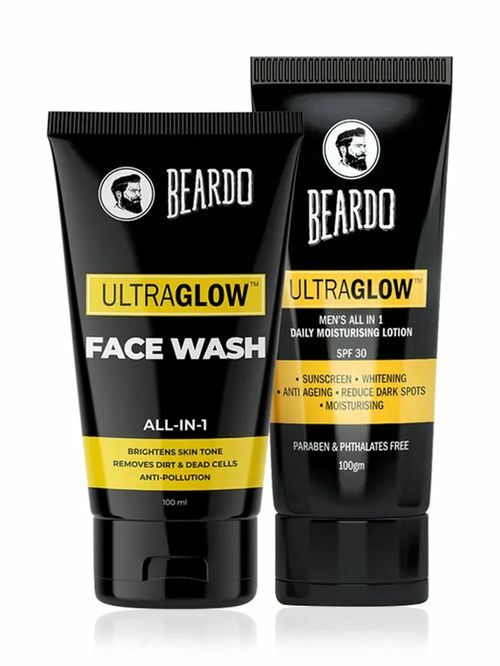 Beardo Ultraglow and activated charcoal facewash review