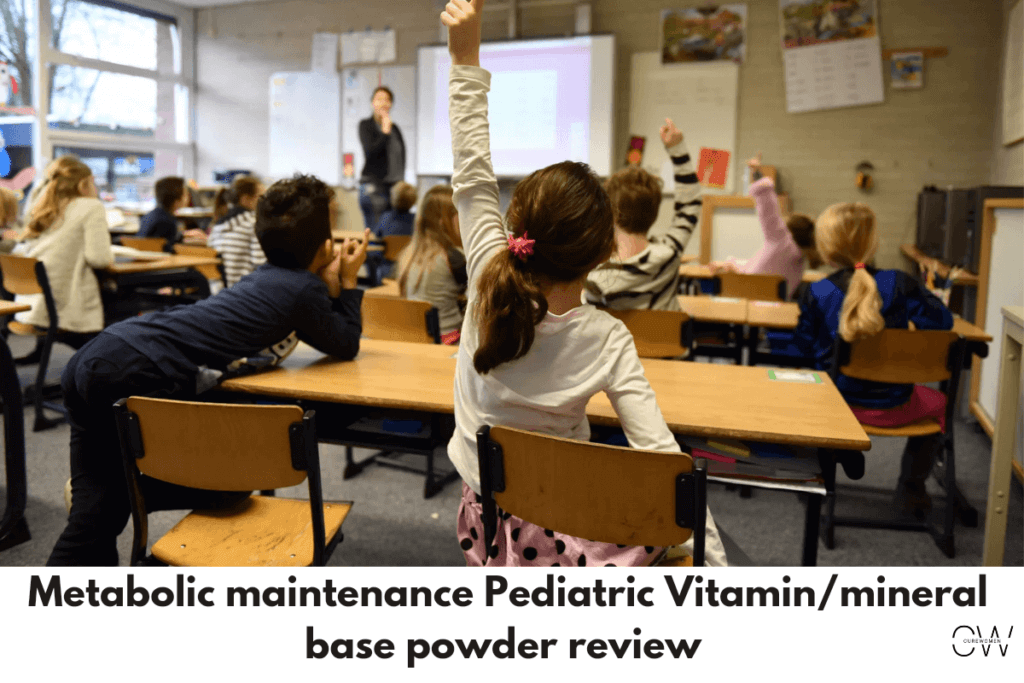 Metabolic maintenance pediatric vitamin/mineral base powder benefits 