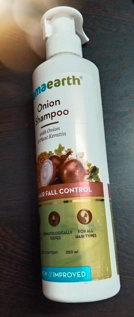 Mamaearth Onion shampoo review 